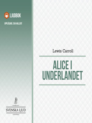 cover image of Alice i Underlandet